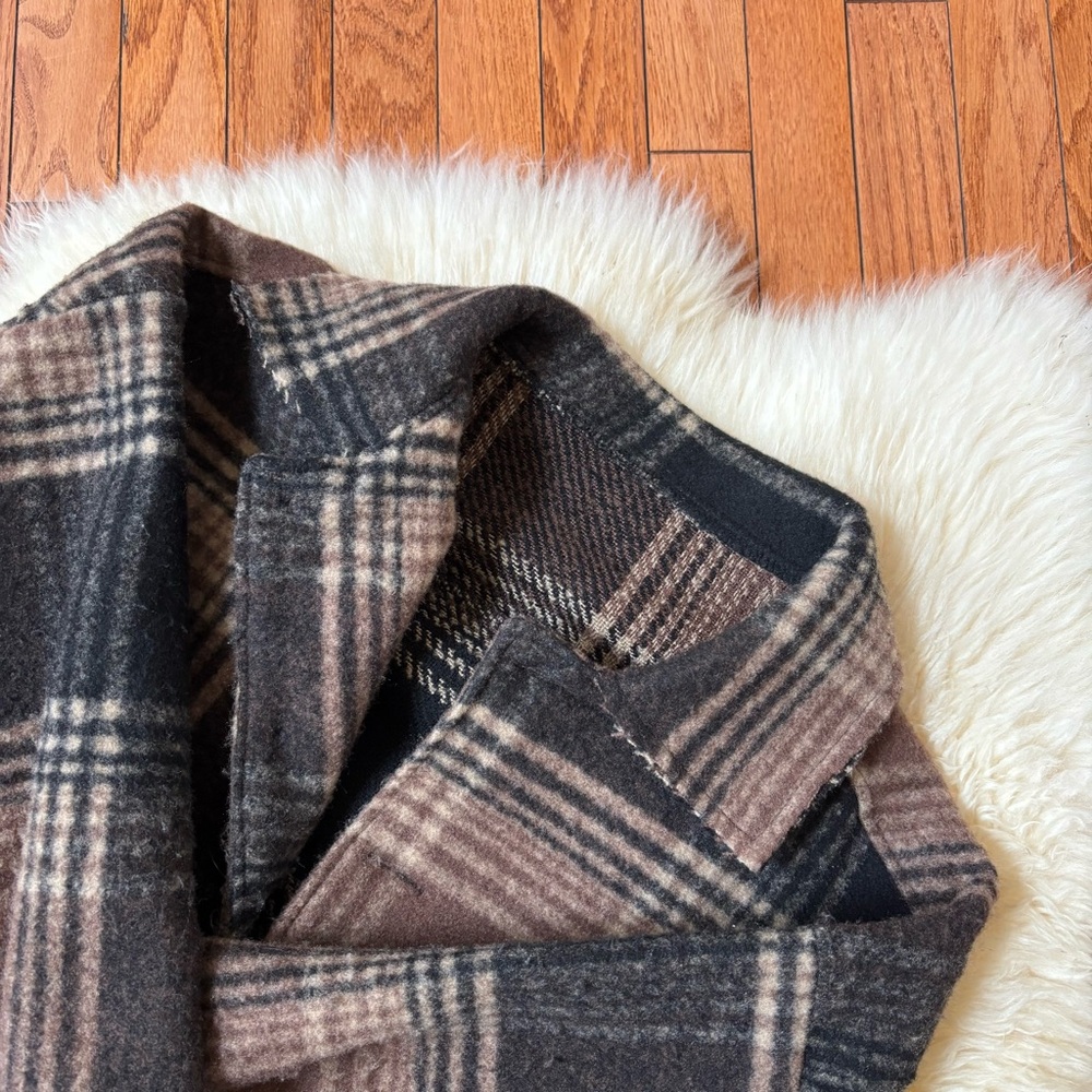 Brown Plaid Jacket